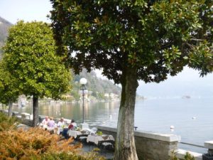 Lakeside cafe Lago Maggiore