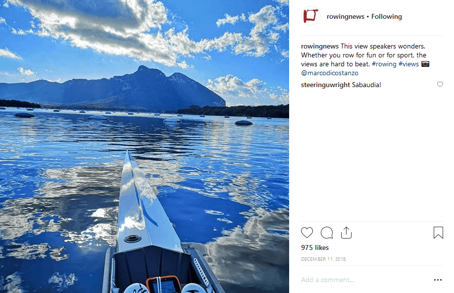 Top Instagram Accounts for Rowers