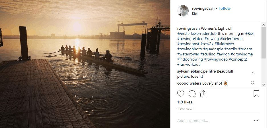  Top Instagram Accounts for Rowers