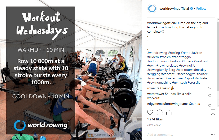 Top Instagram Accounts for Rowers