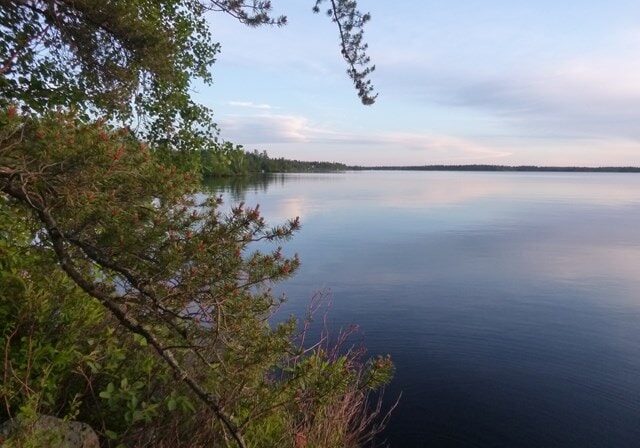 Ready to row in Whiteshell Provincial Park, Manitoba, Canada